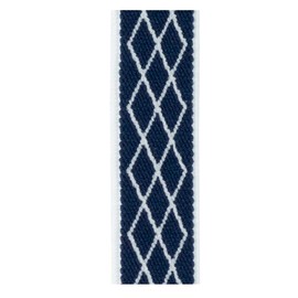 Lion Office Equipment Rubber Band Rubber De Patch Width 0.6 inches (15 mm) Length 23.6 inches (60 cm) Textile GP-154 Dark Blue
