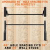 HWOOUSA Pull Up Bar Wall Mounted - 600 lbs Heavy