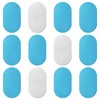 12pcs Under Cabinet Lights Magnetic Stickys, Replacement Magnetic Strips with