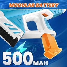 LED Light-Up Electric Water Blaster, 39 Ft Range, Water Blaster,Pool Beach Outdoor Party Toys With Goggles & Battery Included