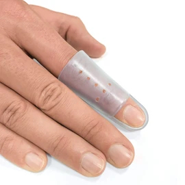Express Orthopaedic Medically Approved Mallet Finger Splint, Distal Finger Splint, Plastic Finger Splint for DIP Joint (Size 5)