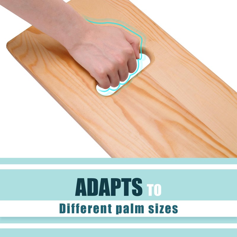 Transfer Board and Slide Board with Handles,Made of Heavy-Duty Wood,