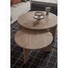 OYOY Toppu Tray Bowl in Caramel/White, 20 x 9 cm