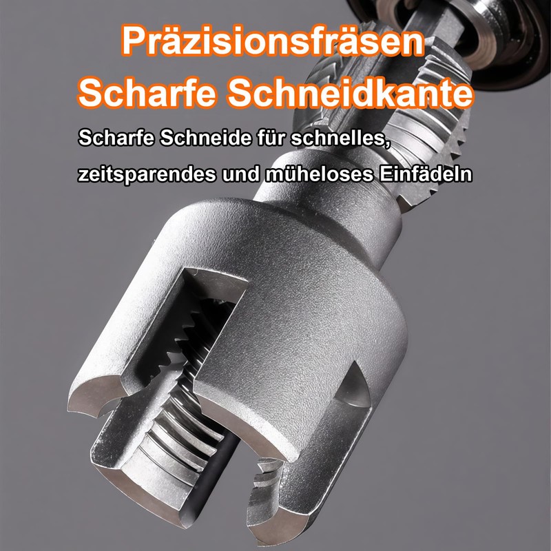 XIUWOUG Thread Cutter for Internal and External Thread of Pipes,