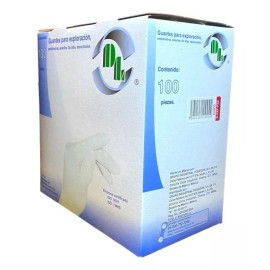 Guante Estéril Para Exploración Látex Desechable Chico