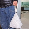 Door Draft Stop-Cute Rice Dumpling Weighted Door Stopper for Home