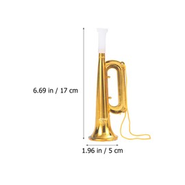 TOYANDONA 10 Pcs Plastic Musical Trumpet Trumpet Musical Trumpet