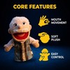 Family Hand Puppets Role-Playing Storytelling Hand Puppet for Kids (Grandpa)