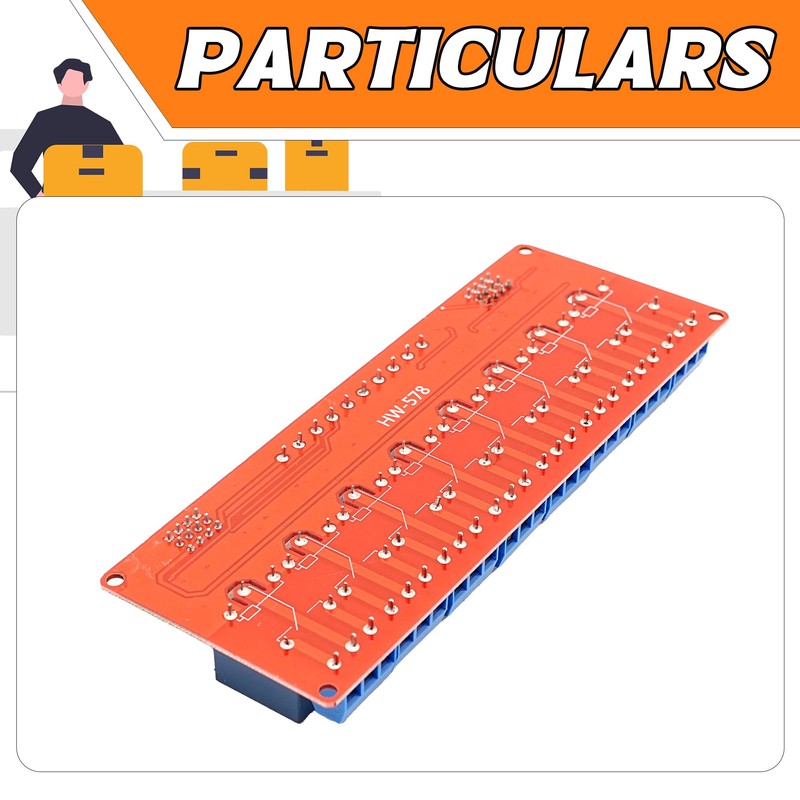 DIGISHUO 12V 8 Channel Relay module with light coupling isolation