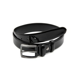 Redbridge Men's Leather Belt Patent Belt RBC Premium Black 90