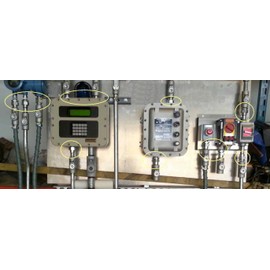 COREX 3/4" Explosion Proof UNF Straight Union Fitting/Connector For Rigid/IMC Conduit - Steel Construction For Hazardous Locations - F/F - 1-Pack