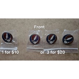 Grateful Dead - SYF hard enamel metal pins from the lot, SYF, JGB - 3