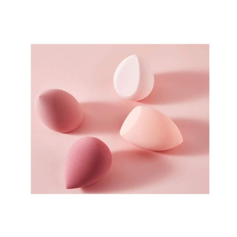 SINEN Juego de 4 esponjas de maquillaje para uso seco