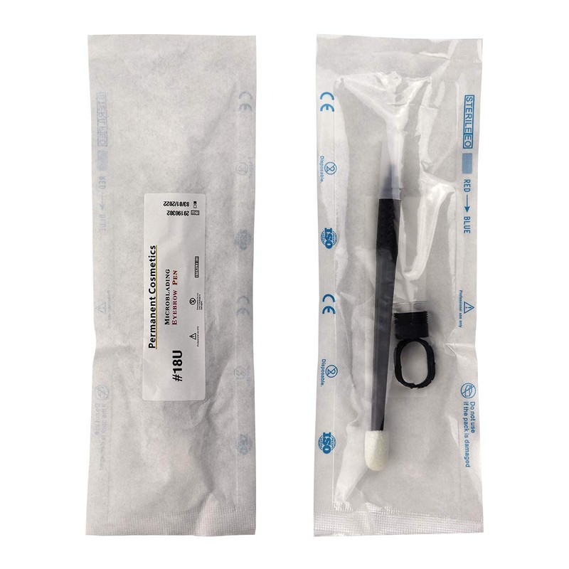 Microblading Disposable Handpiece with Needles for Manual Pigmentation of Eyebrows