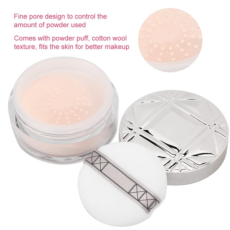 Polvo de ajuste de maquillaje de larga duración Control de