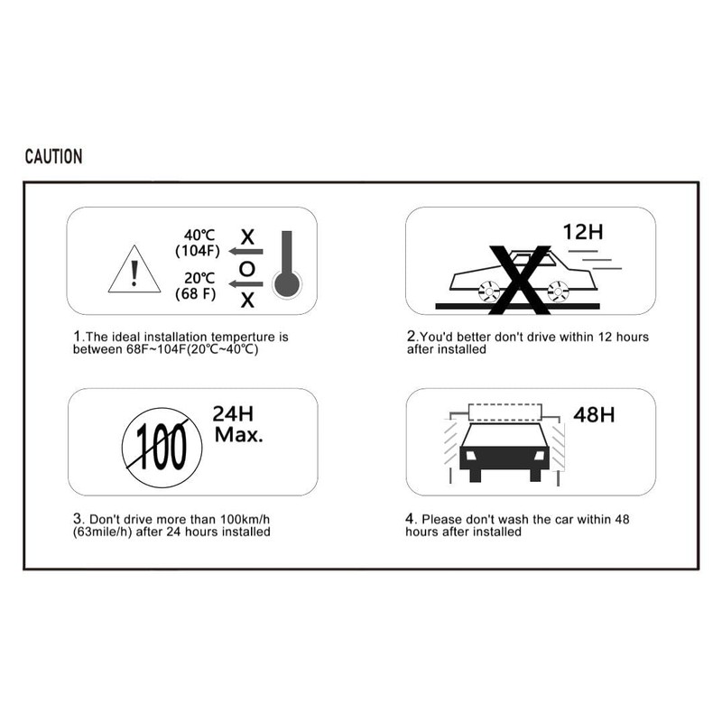 Gldifa Smoke Sun/Rain Guards Wind Deflector Compatible with 2001-2005 Honda