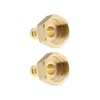 Create idea 2PCS 10mm to 1/2 Inch BSP Female Thread