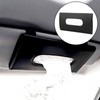 Oiieco 2 Pcs Car Tissue Holder, Premium PU Leather Sun