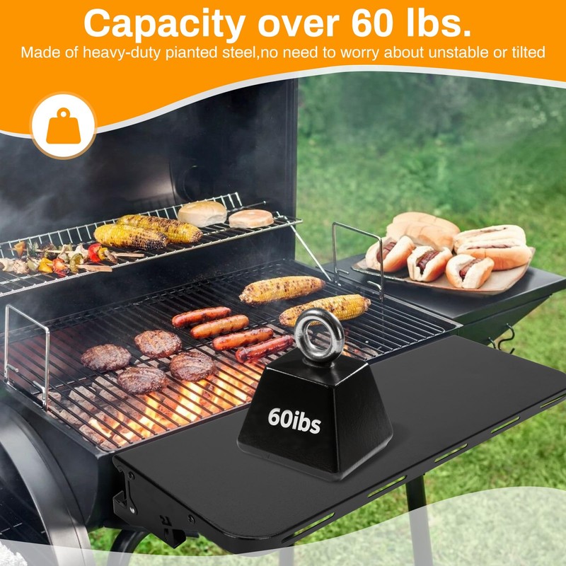 Bullro Small Pop-Lock Front Rack for Traeger P.A.L. Series,(26.25" x