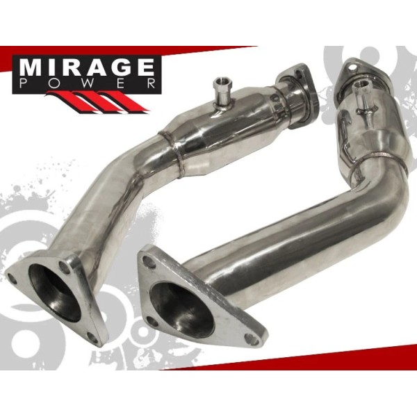 MiragePower2008 For 2009-2020 Nissan 370Z Z34 Stainless Steel 2.5" Pipe