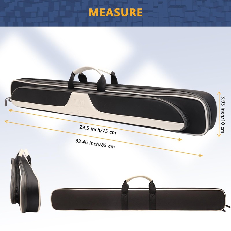 Pool Cue Case, Pool Stick Case, 2x2 Billiard Cue Cases