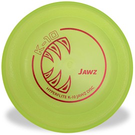 Hyperflite K-10 Jawz Yellow Disc • for Dogs Over 16" • 8.75 Inch / 155 Grams • Puncture Resistant • Made in The USA