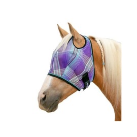 Kensington Fly Mask w/Web Trim Dual Ear Opening & Forelock Freedom Size: XXL-Draft Color: 2017 - Lavender Mint