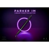 Parker IM Premium Ballpoint Pen | Matte Black with Amethyst
