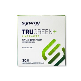 Synergy True Green Plus Lime Flavor 2.25g x 30 sachets / 시너지 트루그린 플러스 라임향 2.25g x 30포