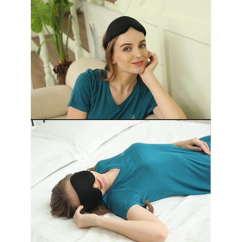 Sleep Mask, 3D Deep Contoured Eye Covers for Sleeping, 99%