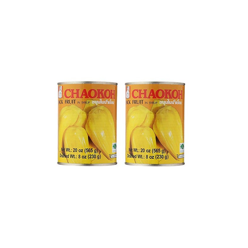 Chaokoh Jackfruit in Syrup 565g, 2 Pack