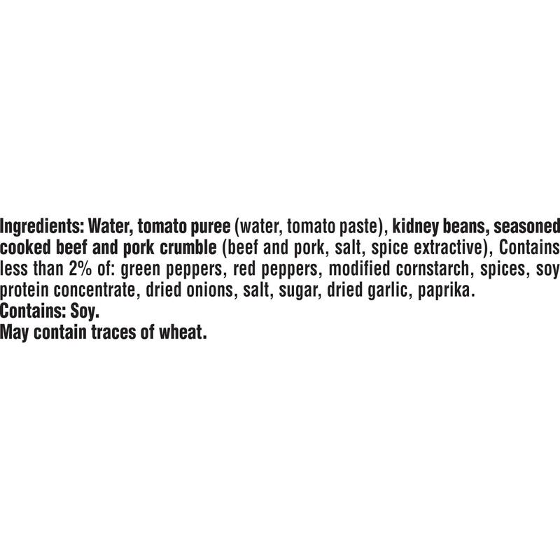 Campbell's Chunky Chili with Beans, 16.5 oz Can (Case of