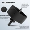 6-5/8"丨168mm Hole Saw with Heavy Duty Arbor HSS Bi-Metal Hole
