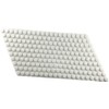 Harris Hardware 795-B2 White Self Adhesive 3/8" Round Furniture Felt