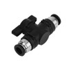 Beduan Push to Connect Fitting Ball Valve, 6mm Tube OD