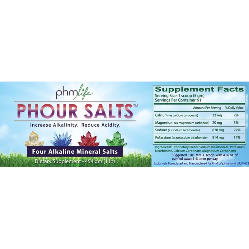 pHour Salts - Powder, 454 gm (1)