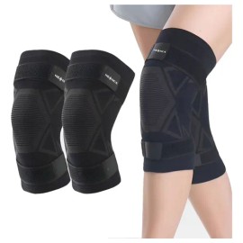 1 Par Rodilleras Elásticas Deportivas Compresion Para Gym                                                                                             