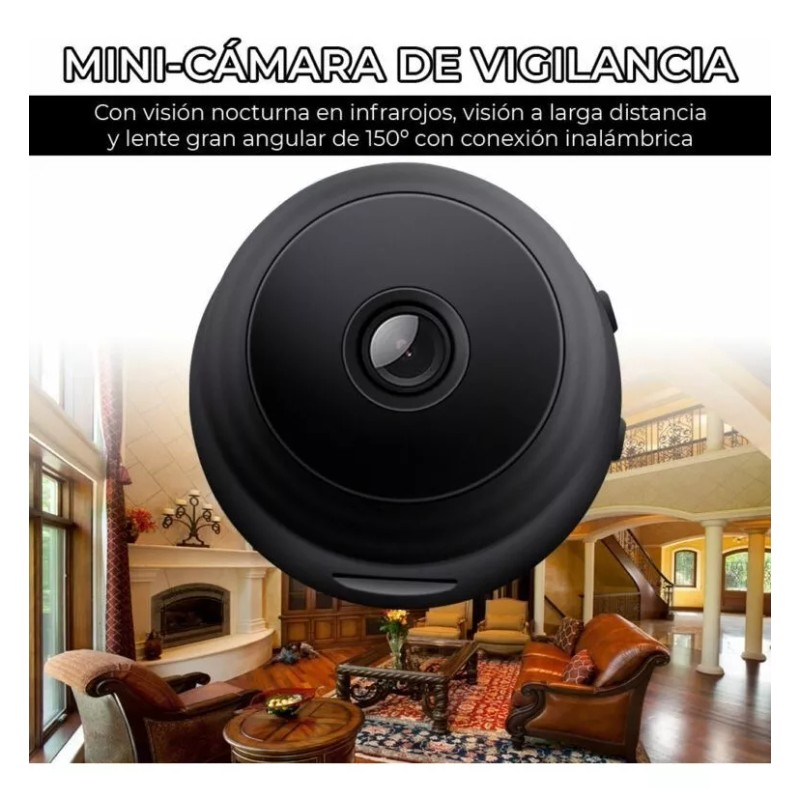 EGTMA Mini Cámara Espía Con Chupón Y Visión Nocturna