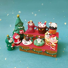 Decole Concombre ZXS-43064 Nyan Donut Wreath, 1.4 x 1.4 x 1.2 inches (3.6 x 3.6 x 3 cm)