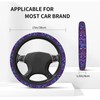 Mandala Steering Wheel Cover for Women Men Girls, Universal 15