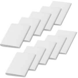 CoguZed 10-Pack Door Corner Seals, Exterior Door Jamb Weather Stripping, Wedge Draft Plugs, Foam Seals for Noise Isolation and Weather Protection