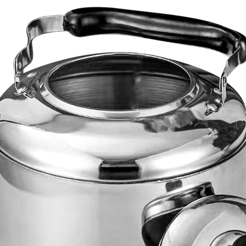 HOLIDYOYO Stainless Steel Whistling Tea Kettle for Stovetop Induction Compatible