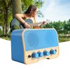 Electric Guitar Amplifier Clean Overdrive Dual Channels AUX Bluetooth for