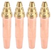 4Pcs Propane Cutting Torch Tips High Temperature Resistance Fast Cutting