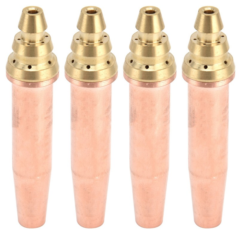 4Pcs Propane Cutting Torch Tips High Temperature Resistance Fast Cutting