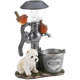 Garden Animals Statues Light Resin Animal Statues for Outdoor Garden Statue Light Solar Animal Lights Home Outdoor Decoration