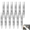 5PCS Flat Steel Stakes for Concrete Forms - 15.7 x