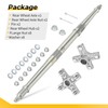 M MATI Rear Wheel Axle & Hub Kit for Yamaha