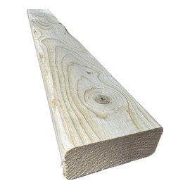 Farm Plastic Supply - 2 in. x 4 in. (1 1/2" x 3 1/2") Wood Lumber - Premium Grade KD-HT Stud, Board Stud Wood, 2 by 4, Lumber (1, 24 Inches)