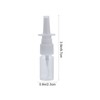 DOITOOL 5Packs 10ml Nasal Sprayer Bottle Empty Plastic Refillable Nasal